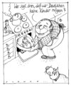 Cartoon: Der Weihnachtsbraten (small) by schwoe tagged braten,kinderliebe,kinder,feinschmecker