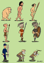 Cartoon: theory of evolution (small) by bilgehananil tagged evrim,theory,teori,evolution