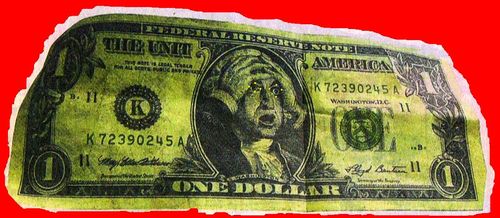 Cartoon: Dazed and Confuzed (medium) by RnRicco tagged dollar,us,america,dazed,confuzed,money,currency,fake,scream