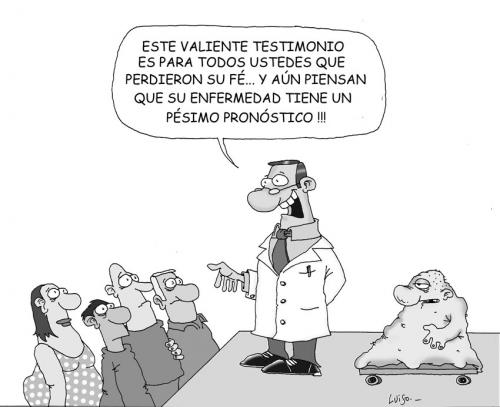 Cartoon: Pronostico (medium) by Luiso tagged medicine