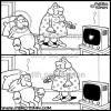 Cartoon: Remote control (small) by Piero Tonin tagged piero,tonin,marriage,couple,tv,remote,control,relationship,love