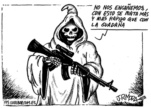 Cartoon: Arnas (medium) by jrmora tagged weapons,weapon,arma,armas
