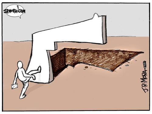 Cartoon: Eta (medium) by jrmora tagged eta,violencia,terrorismo,