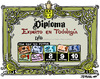 Cartoon: Diploma de experto (small) by jrmora tagged diploma,experto,guru,internet