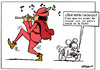 Cartoon: Flautista de Hamelin 2009 (small) by jrmora tagged sgae cuentos flautista hamelin ratones