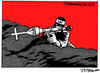 Cartoon: Fundamentalista (small) by jrmora tagged fundamentalismo,terrorismo,religiones,atentados,noruega,oslo,terror