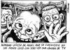Cartoon: Television (small) by jrmora tagged espectadores,espontaneos,publico,tv