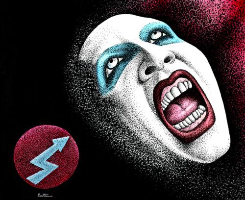 Cartoon: Marilyn Manson - 1 - (medium) by BenHeine tagged usa,warner,hugh,brianhughwarner,balls,shout,cry,crazyness,american,manson,marilynmanson,punk,rock,band,logo,child,singer,watercolor,artist,image,outrageous,monroe,marilyn,charles,ink,black,metal,music,grammy,award,germany,poland,musique,mobscene,mansinthe