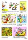 Cartoon: Autobiographie (small) by cwtoons tagged comic cartoon zeichnen lernen
