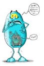 Cartoon: Monster inside (small) by jrs0ul tagged monster,inside,empty