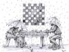 Cartoon: Chess (small) by bytoth tagged cartoon,