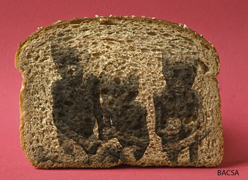Cartoon: bread (medium) by bacsa tagged bread