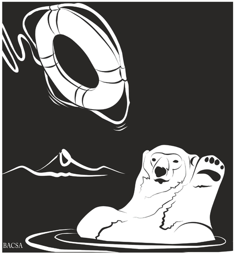 Cartoon: Global Warming (medium) by bacsa tagged global,warming