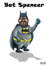 Cartoon: Bat Spencer (small) by bacsa tagged bud,spencer