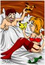 Cartoon: carnival surprise (small) by bacsa tagged carnival,surprise