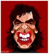 Cartoon: Mick Jagger (small) by bacsa tagged mick jagger