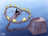 Cartoon: No comment (small) by bacsa tagged immigration