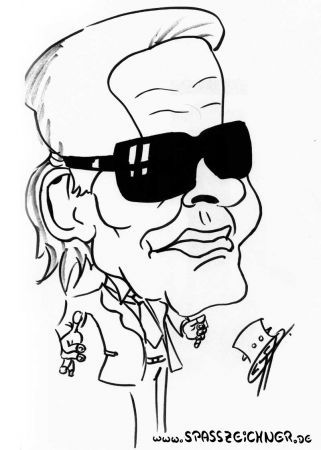 Cartoon: Karl (medium) by Clemens tagged karikatur,karl,lagerfeld