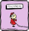 Cartoon: Telekinese (small) by Clemens tagged telefon chinese telekinese