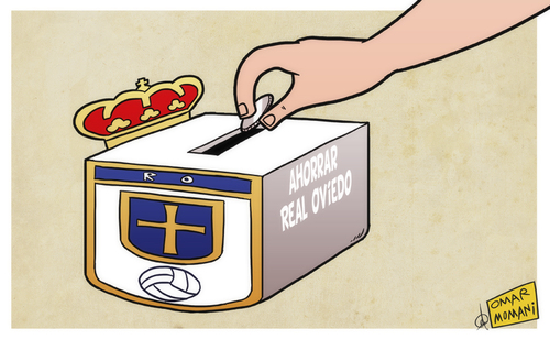 Cartoon: Save Real Oviedo (medium) by omomani tagged save,real,oviedo