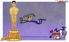Cartoon: And the Oscar goes to ...Chelsea (small) by omomani tagged chelsea,di,matteo,internacional,oscar,tottenham,villas,boas