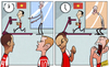 Cartoon: Arsenal stars left flagging (small) by omomani tagged arsenal,jack,wilshere,theo,walcott,vietnam,vu,xuan,tien,wenger