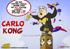 Cartoon: Carlo Kong (small) by omomani tagged ancelotti,big,ben,italy,england,premier,league,king,kong