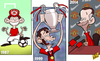 Cartoon: Giggs embarks on managerial era (small) by omomani tagged manchester,united,ryan,giggs