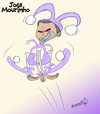 Cartoon: Jose Mourinho (small) by omomani tagged jose,mourinho