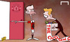 Cartoon: Moyes shown the door (small) by omomani tagged manchester,united,moyes,ryan,giggs