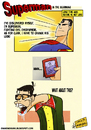 Cartoon: Superman in the Beginning (small) by omomani tagged superman,clrak,kent
