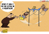 Cartoon: Tevez and Galliani (small) by omomani tagged ac,milan,argentina,england,galliani,italy,manchester,city,premier,league,serie,tevez