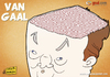Cartoon: Van Gaal Brain (small) by omomani tagged van,gaal,netherlands,soccer,football,brain