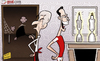Cartoon: Van Persie claims two trophies (small) by omomani tagged arsenal,van,persie,wenger