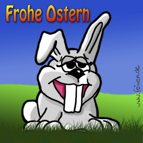 Cartoon: Ostern 2010 (medium) by feixen tagged ostern