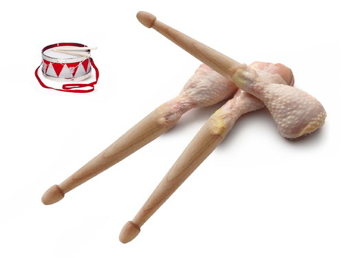 Cartoon: Drumsticks (medium) by willemrasingart tagged cuisine,haute