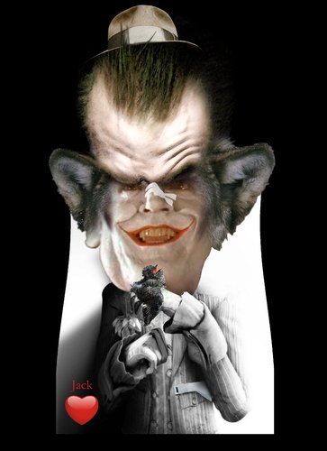 Cartoon: Jack Nicholson! (medium) by willemrasingart tagged actors