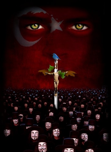 Cartoon: Procession (medium) by willemrasingart tagged turkey,2013