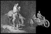 Cartoon: Riding for Egypt (small) by willemrasingart tagged rembrandt 