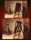 Cartoon: Willem versus Rembrandt (small) by willemrasingart tagged rembrandt