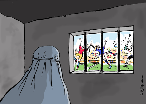 Frauenfenster Afghanistan