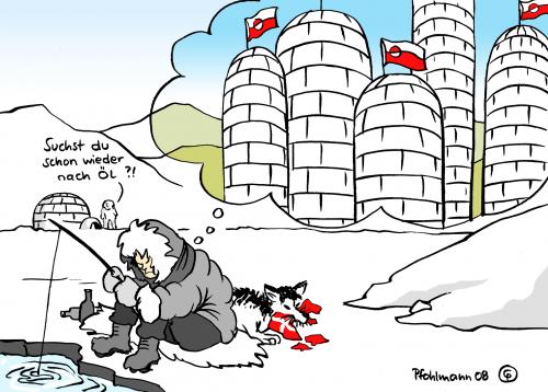 Cartoon: Grönland (medium) by Pfohlmann tagged grönland,autonomie,selbstständigkeit,dänemark,referendum,volksabstimmung,unabhängigkeit,grönland,autonomie,selbstständigkeit,selbstständig,dänemark,referendum,volksabstimmung,unabhängigkeit,volk,bürger,abhängigkeit,öl
