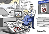 Cartoon: Fluch-Verbot (small) by Pfohlmann tagged flugverbot,fluchverbot,ramsauer,verkehrsminister,fluggesellschaft,airline,aschewolke,vulkan,vulkanausbruch