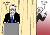 Cartoon: Gauck Nachfolger (small) by Pfohlmann tagged karikatur,cartoon,2016,color,farbe,deutschland,gauck,amtszeit,zweite,erklärung,aufhören,bundespräsident,erdogan,türkei,nachfolger