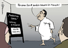 Cartoon: Geh-Meditation (small) by Pfohlmann tagged ägypten egypt mubarak rücktritt meditation gehen ankündigung kurs erwachsenenbildung vhs volkshochschule