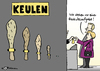 Cartoon: Herkulesaufgabe (small) by Pfohlmann tagged herkules,keule,merkel,bundeskanzlerin,cdu,schwarz,gelb,koalition,westerwelle,fdp,aufgabe