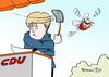 Merkels Fliegenklatsche