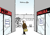 Cartoon: Pest oder Cholera (small) by Pfohlmann tagged gesundheitsfonds,gesundheitspolitik,krankenkasse,krankenkassen,bkk,beitrag,zusatzbeitrag,erhöhung,pest,cholera