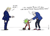 Cartoon: Roll-Thron (small) by Pfohlmann tagged biden,usa,präsident,präsidentschaftswahlen,demokraten,kandidat,corona,rollator,thron,altersstarrsinn,alter,senior,trump,wahlkampf
