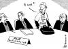 Cartoon: RWE-Boykott (small) by Pfohlmann tagged wolfgang,clement,spd,rwe,parteiausschluss,schiedsgericht,aufruf,lobby,lobbyist